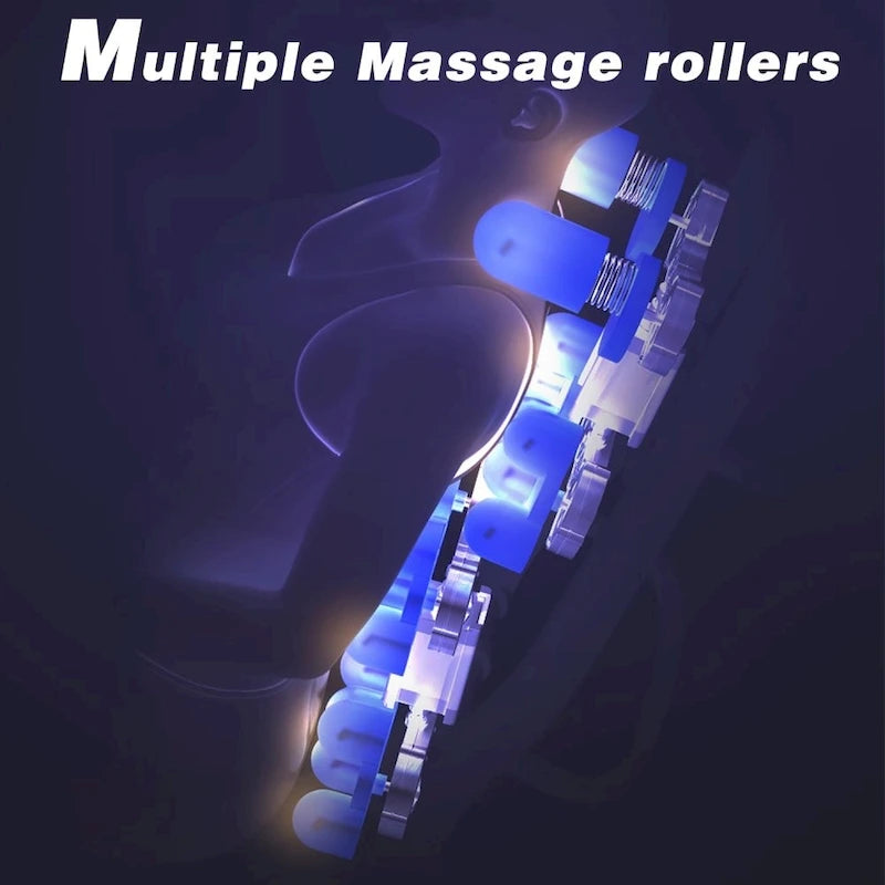 Zero Gravity Massage Chair Recliner with Airbag Heat Bluetooth and Foot Roller