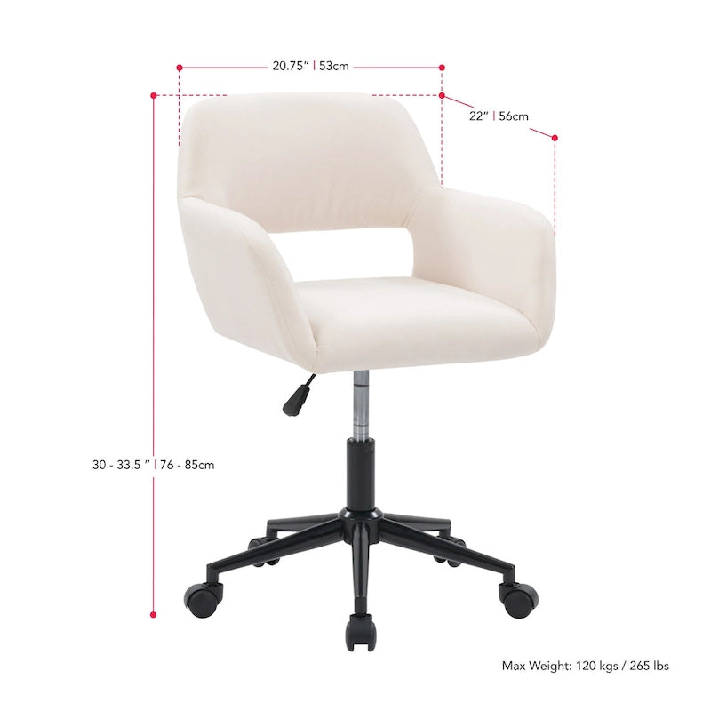 CorLiving Marlowe Upholstered Task Chair