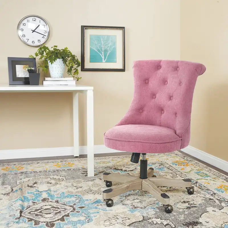 Porch & Den Joliet Tufted Home Office Chair
