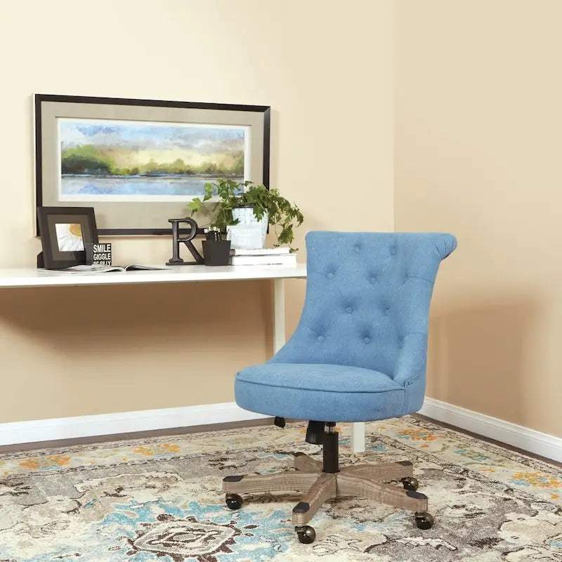 Porch & Den Joliet Tufted Home Office Chair
