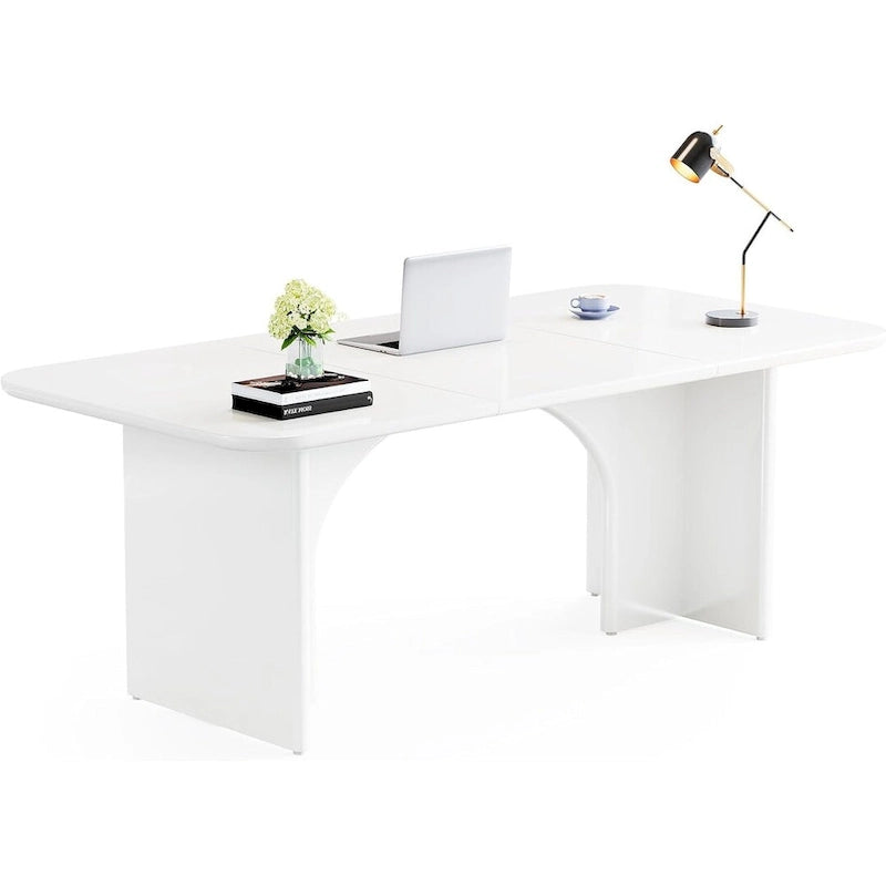 63 Executive Desk, Large Computer Desk Modern Home Office Desk